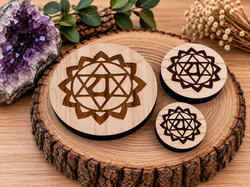 Símbolo 4º Chakra Anachata Corazón
